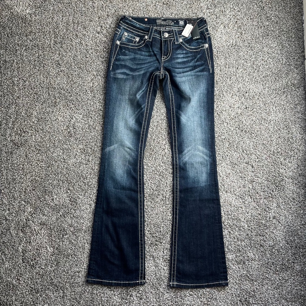 Miss Me Jeans, Rhinestones,  Women's Size 26, New with tags